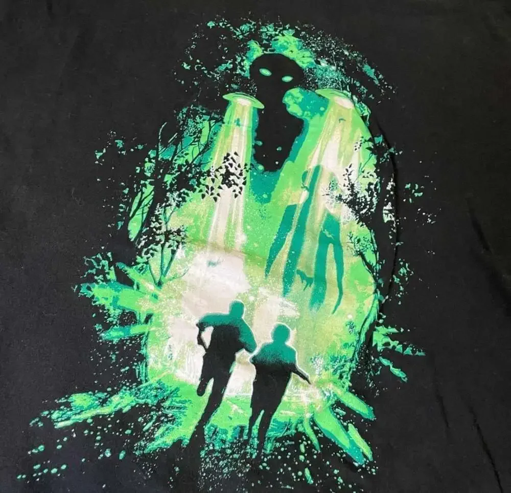 The X-Files "The Day Has Come" Alien Abduction Graphic T-Shirt - Picture 2 of 4